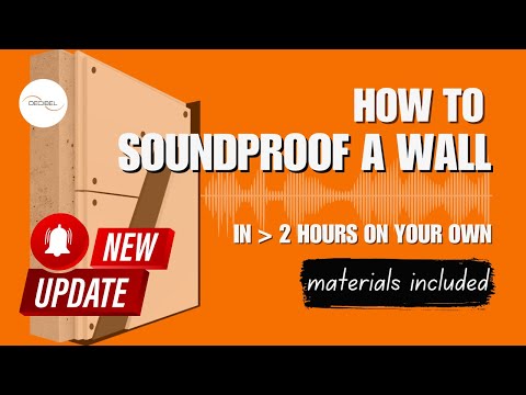 Quick and Easy Wall Soundproofing with MUTE SYSTEM