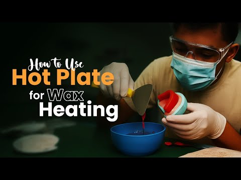 How to Use GI Dental Hot Plate for Wax Heating | Dental Lab Tool
