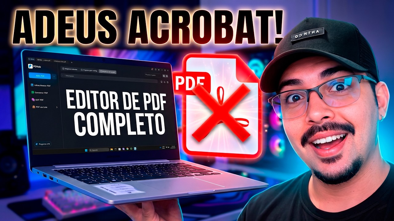 Alternativa do Adobe Acrobat - Melhor Editor de PDF Gratuito para PC em 2026