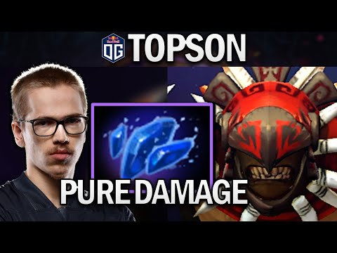 OG.TOPSON BLOODSEEKER WITH AGHANIMS SHARD - DOTA 2 7.28 GAMEPLAY
