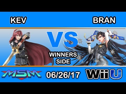 MSM 102 - Kev (Lucina) Vs Bran (Bayonetta) Winners Side