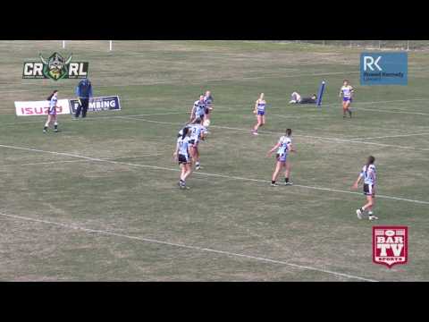 2017 Canberra RL Round 13 Ladies League Tag Highlights - Woden Valley Rams v Belconnen United Sharks