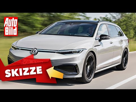 VW Passat B9 (2024) | Das könnte das neue Design des neuen Passats sein | Skizze