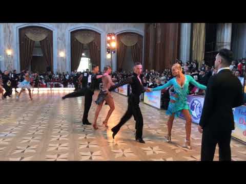 Jakub Bruck - Marina Makarenko, CZE | Cha-Cha-Cha | WDSF European Championship Youth Latin 2019