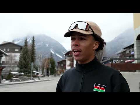 ケニアのスキー選手、チームメイトが資金難で欠場する中、初のオリンピック出場へ (Kenyan skier ready for first Olympics as teammate drops out over funding)