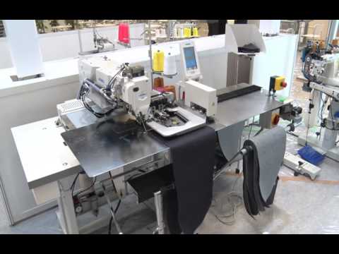 JUKI AMS-221ENTS3020/X90002 2-needle Pocket Setter for Jeans