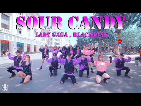 [ KPOP DANCE IN PUBLIC - 1TAKE ] Lady Gaga, BLACKPINK - SOUR CANDY ( REMIX ) CHOREOGRAPHY @ FGDance