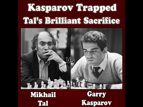 Mikhail Tal vs Garry Kasparov 1978 | Wow !!! Tal trapped Kasparov