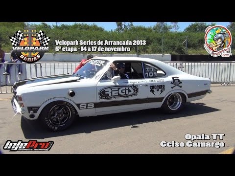Opala 6 cil turbo - Celso Camargo - 5ª etapa Arrancada Velopark 2013
