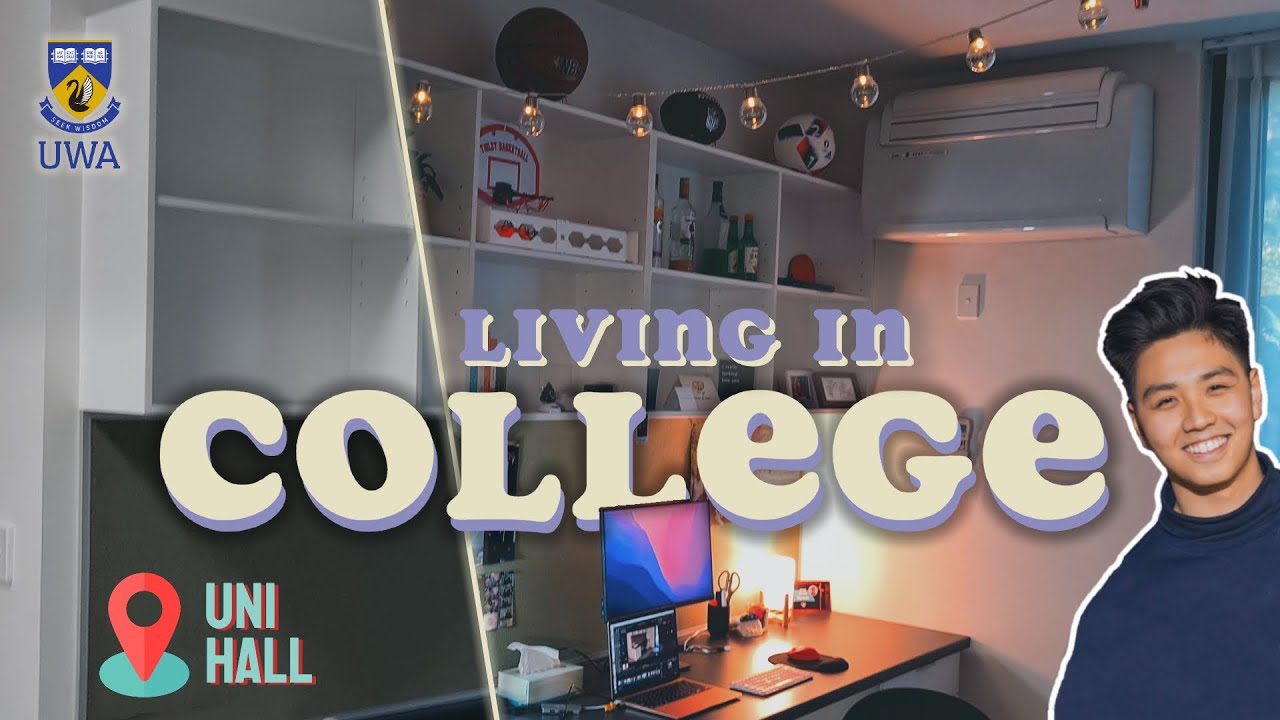 Moving Into Residential College in Australia (University Hall, UWA)