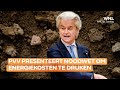 PVV presenteert noodwet: 'BTW op energie dit jaar naar nul procent'