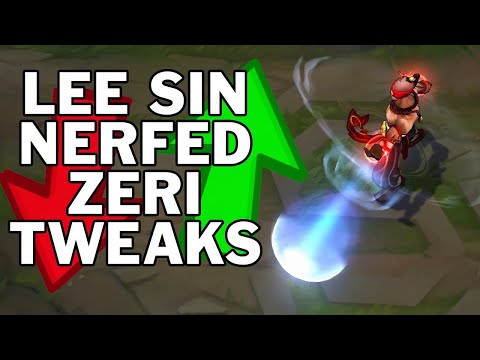 LEE SIN NERFED, MORE ZERI CHANGES, MSI CLASH! Balance Reworks - Buffs & Nerfs | PBE 12.7