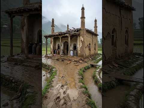 Transformation timelapse of a mosque that suddenly collapsed #timelapse #transformation