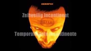 Oomph! - Zeitweilig incontinent