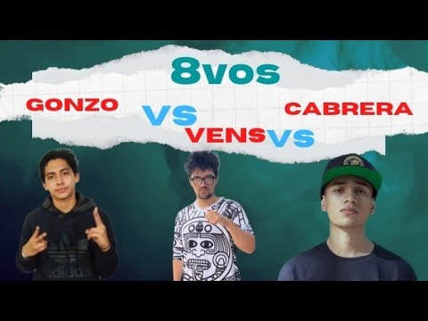 8vos  GONZO VS. VENS  VS  CABRERA   #nacional   #ligacalmecac