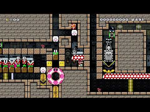 隠しブロックの迷宮 by Newまかい 🍄 Super Mario Maker #anh