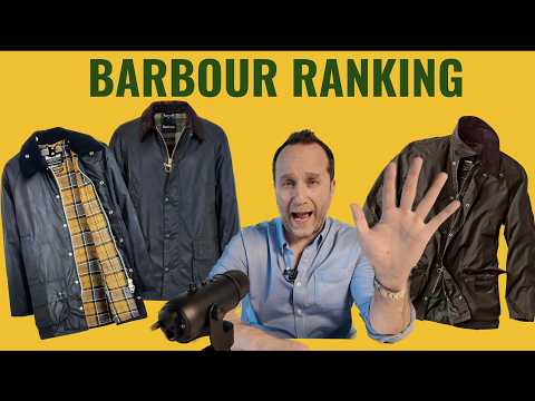 Every Barbour I own, ranked