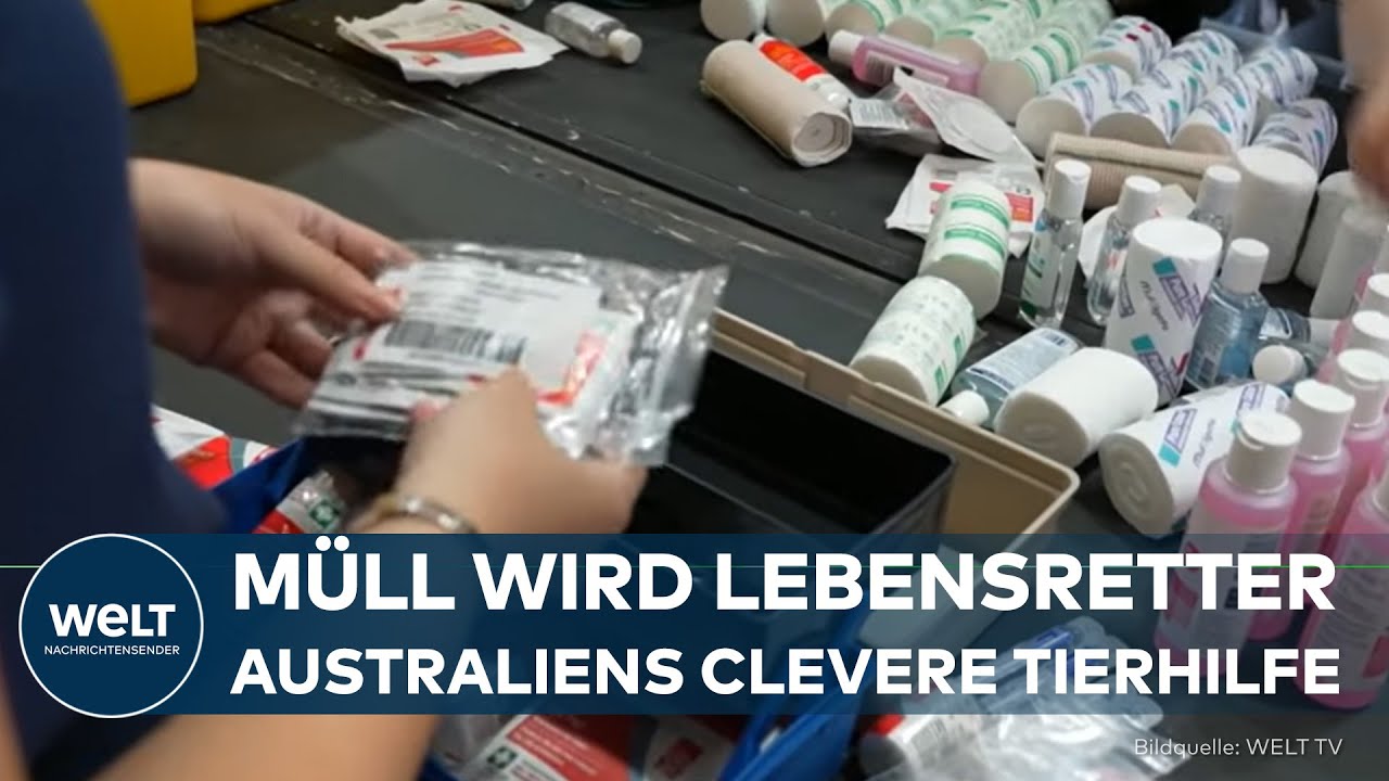 AUSTRALIEN: Hilfe für Wildtiere in Australien - Wenn Krankenhausreste Leben retten!