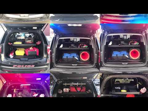 CargoRAXX Police SUV Rear Cargo Organizer