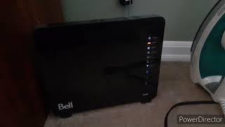 Bell Home Hub 2000 Router Reboot Test.