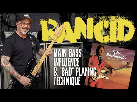 Rancid's Matt Freeman on His "Bad" Bass Playing Techniques & Big Influence from Who's John Entwistle