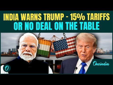 India's CHILLING ULTIMATUM to Trump on Tariffs and Russian Oil- Cut Tariffs From 50% To 15% Or...