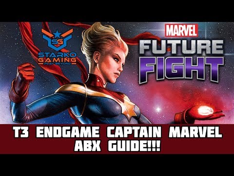 T3 ENDGAME CAPTAIN MARVEL ABX GUIDE!!! UNIVERSAL FEMALE HERO!!!