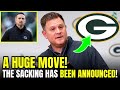 OFFICIAL: Mark MURPHY Announces LaFLEUR's DISMISSAL | green bay packers news