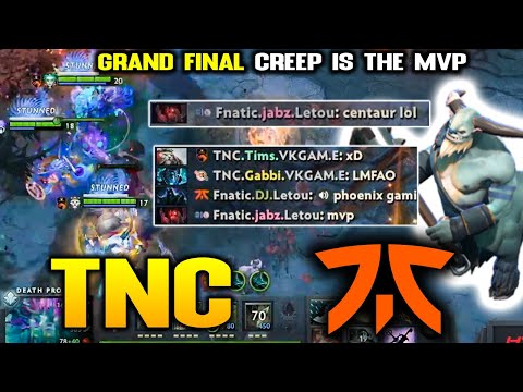 TNC vs FNATIC GRAND FINAL! MVP CREEP!! TI10 SEA Qualifier Game 2