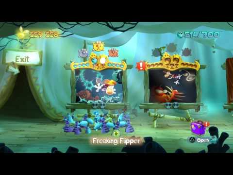 Rayman Legends - Back to Origins: Sea of Serendipity 100% Walkthrough