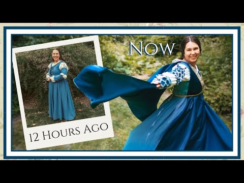 From Peasant to Princess...in One Day: Upgrading my Italian Renaissance Costume | One Day Make