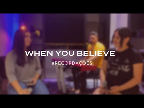 Rayre Mota feat. Sara Zahn - WHEN YOU BELIEVE (COVER) #recordações