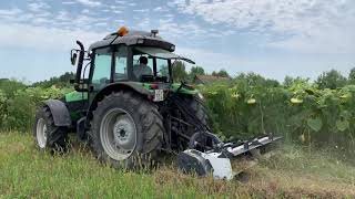 Szárzúzó, mulcsozó, kalapácsos/nyesedék zúzó 180-200 cm (vízszintes tengelyű) / Alpha M Grizzly