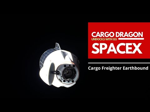 NASA’s SpaceX Cargo Dragon CRS-22 Departs International Space Station