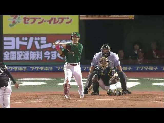 【7回裏】イーグルス松井稼が1イニング2本目のタイムリー!! 一挙8得点のビッグイニング!! 2014/8/30 E-H