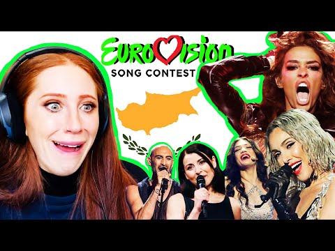 CYPRIOT GIRL REACTS TO CYPRUS IN THE EUROVISION SONG CONTEST 1981-2020