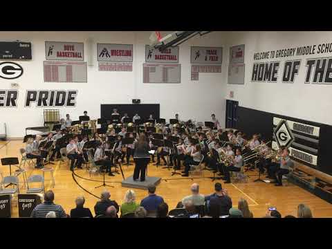 Snake Charmer by Standridge performed by Gregory 7th Grade Band