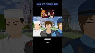 Worker Men Joined The Shoulder Shaking Meme 🔥 #sakuraschoolsimulator #shorts #trending #viral #meme