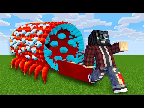 БАНДИТЫ ЧУТЬ НЕ УНИЧТОЖИЛИ ПОЕЗД ПОЖИРАТЕЛЬ В ДЕРЕВНЕ ЖИТЕЛЕЙ МАЙНКРАФТ TRAIN EATER SCP ЗАЩИТА БАЗЫ