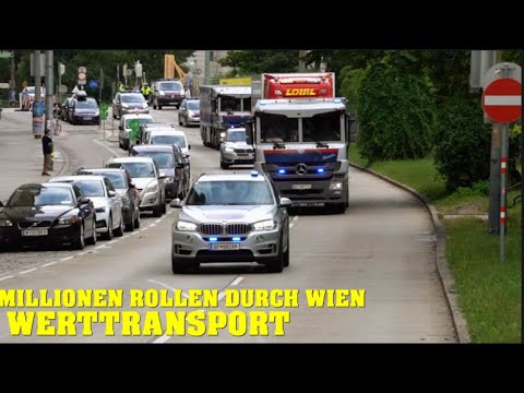 WERTTRANSPORT WIEN | Wenn die COBRA eine MAMBA beschützt