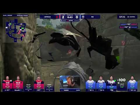 Casters : "s1mple, zywo0, dev1ce doesn't really matter?" and then THIS HAPPENS!!!!