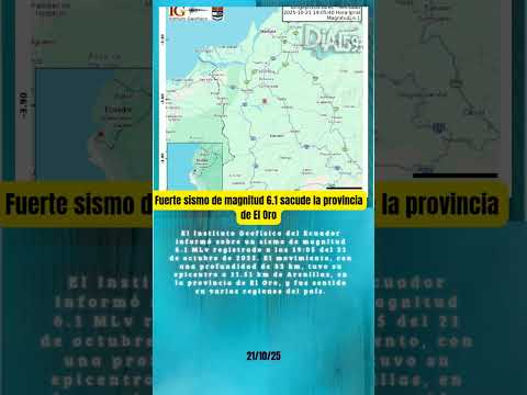 🚨 Sismo En Ecuador 🚨 #new #follower #noticias #info #fyp #viralvideo #viralshort #viralreels
