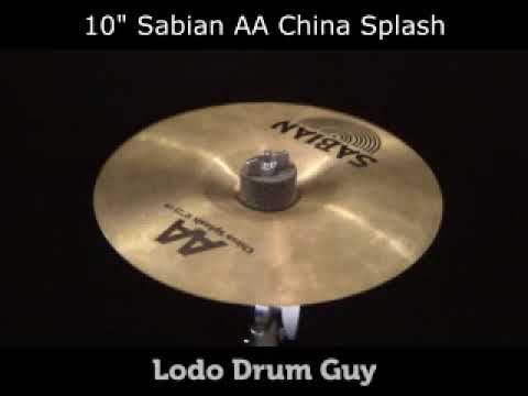SOLD OUT 10" Sabian AA China Splash cymbal