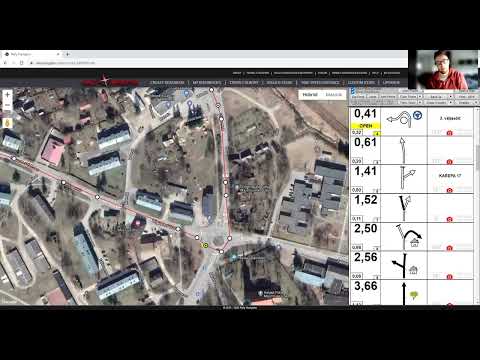 Roadbook ehk joonorienteerumise raja loomine