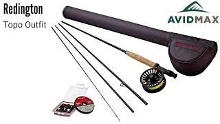 Redington нахлыстовый набор topo 490-4 outfit