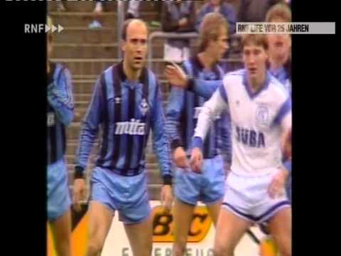 2. Bundesliga 90-91 Mannheim - Dimitrios Tsionanis in der Reha