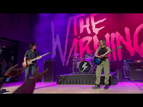 THE WARNING - “More” live (in 4K) in San Diego.  4-30-23