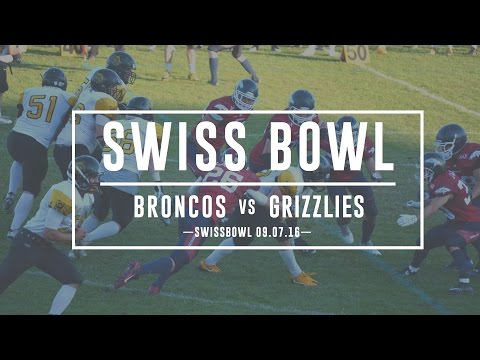Calanda Broncos vs. Bern Grizzlies Swiss Bowl Highlights