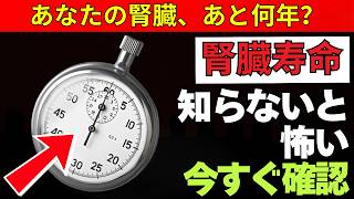 ⚠️ 老後健康を守る鍵は「ポドサイト細胞」！腎臓寿命を伸ばす習慣と食事