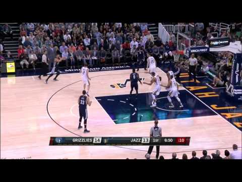 Chandler Parsons vs Utah Jazz 14.11.2016 (9Pts)
